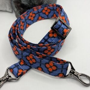 Lug Branded Blue and Orange Patterned Replacement Crossbody Strap